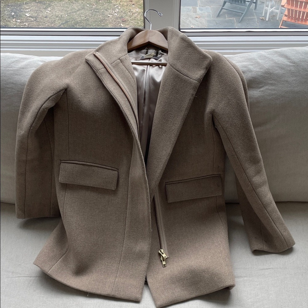 J. Crew Classic Tan Trench Coat